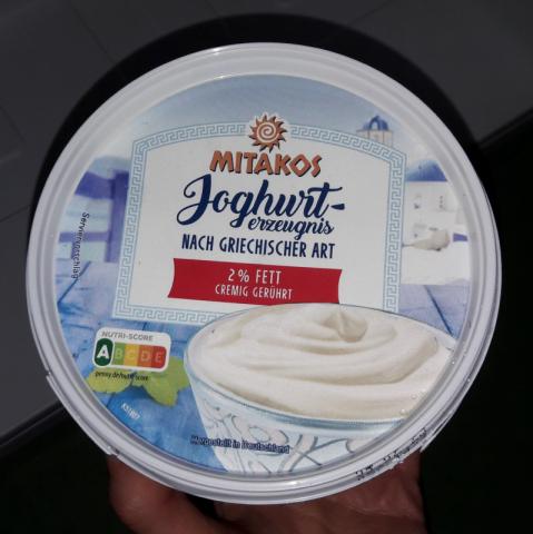 Mitakos Joghurterzeugnis nach griechischer Art 2% Fett | Hochgeladen von: Siope