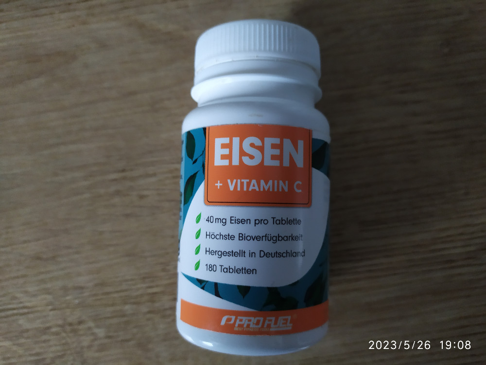 Pro Fuel Eisen + Vitamin C (pro Tablette) von ztiöo130 | Hochgeladen von: ztiöo130
