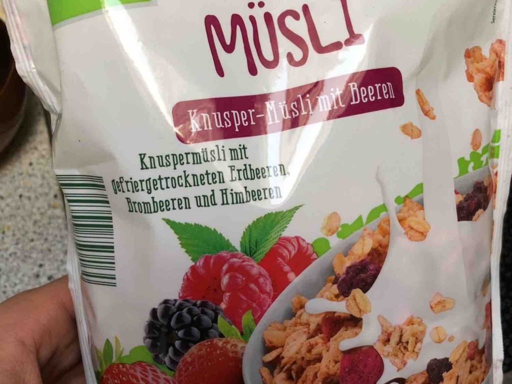Bio Knusper Müsli, mit Beeren von Quarti | Hochgeladen von: Quarti