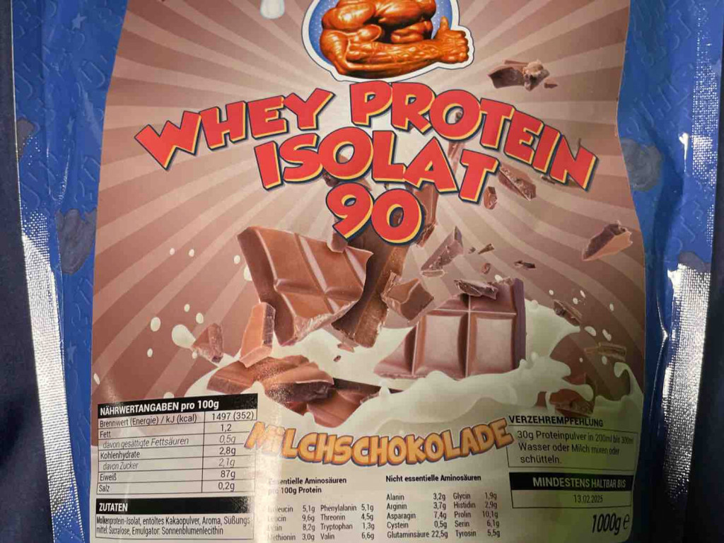 Whey Protein Isolat 90 Milchschokolade von Whotesoldier97 | Hochgeladen von: Whotesoldier97