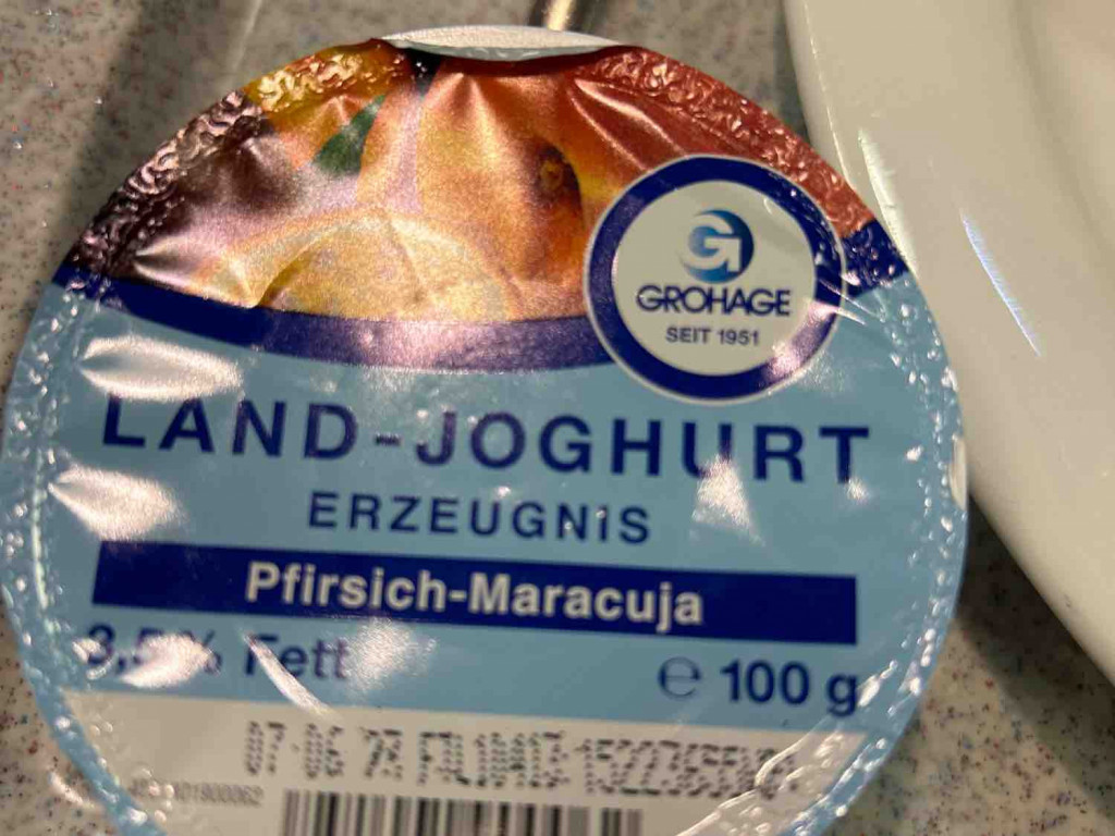 Land-Joghurt Pfirsich-Maracuja, 3,5% Fett von sukram2808 | Hochgeladen von: sukram2808