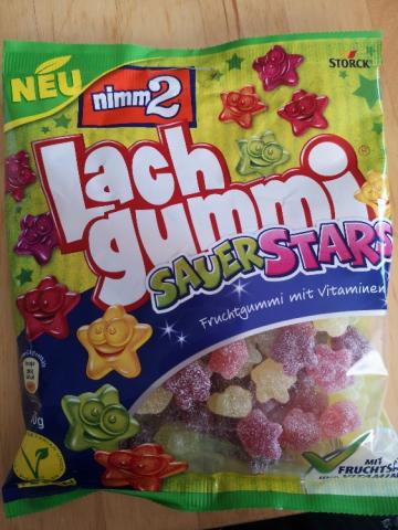 Nimm2 Lachgummi SauerStars, Fruchtgummi mit Vitaminen von sejana | Hochgeladen von: sejana