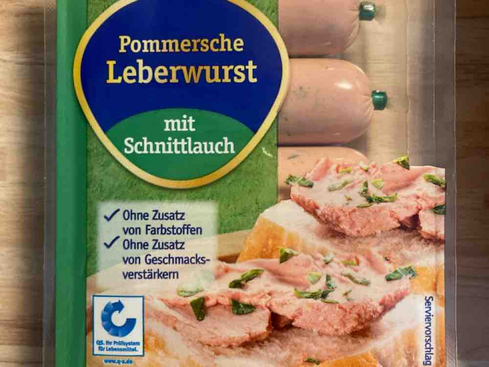 Delikatess Leberwurst, mit Schnittlauch von elfenkatze | Hochgeladen von: elfenkatze