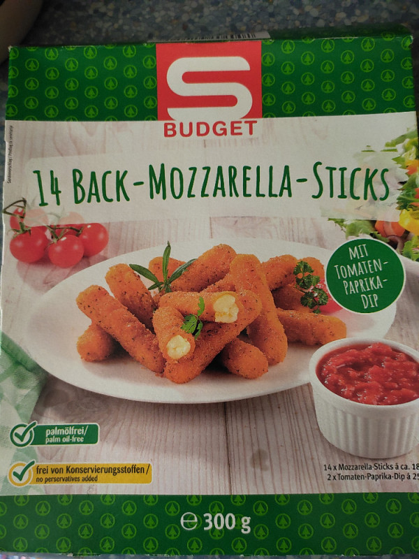 14 Back Mozzarella Sticks von Salzchips | Hochgeladen von: Salzchips