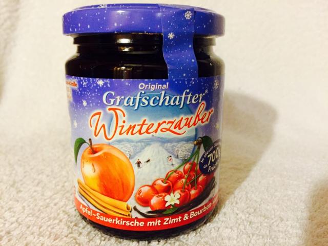 Winterzauber Aufstrich, Apfel-Sauerkirsch mit Zimt | Hochgeladen von: sternentheater