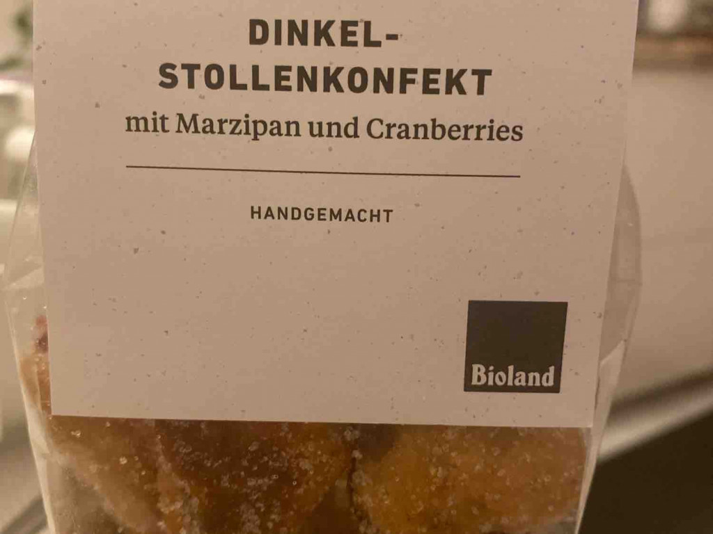 Dinkel-Stollenkonfekt, mit Marzipan und Cranberries von h.kort | Hochgeladen von: h.kort