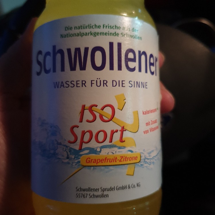 Schwollener, Iso Sport Grapefruit-Zitrone von Weisheitszahn74 | Hochgeladen von: Weisheitszahn74