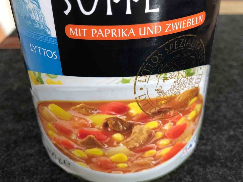 Gyros-Suppe, mit Paprika und Zwiebeln von Ezekiel | Hochgeladen von: Ezekiel
