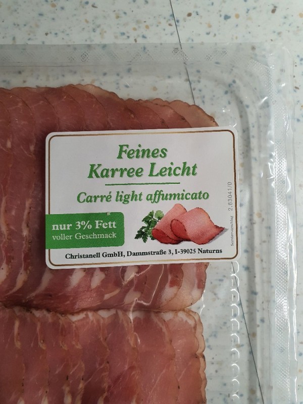 Feines Karree Leicht, Carré light affumicato ; nur 3 % Fett von  | Hochgeladen von: beckmarkus776