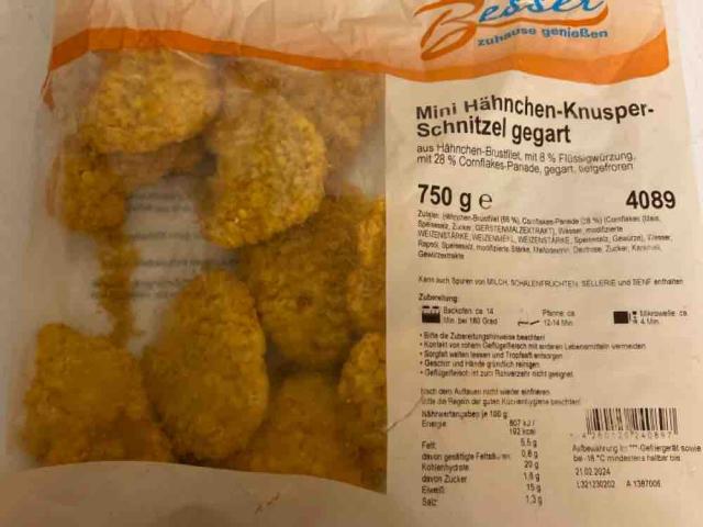 Mini Hähnchen-Knusper-Schnitzel von Melly | Hochgeladen von: Melly