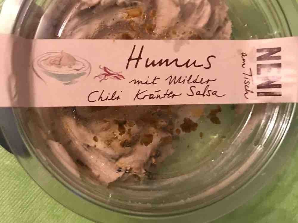 Hummus, mit milder Chili-Kruter-Salsa von JuLeLe | Hochgeladen von: JuLeLe