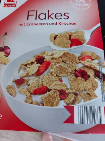 Flakes, mit Erdbeeren und Kirschen von Marion 111 | Hochgeladen von: Marion 111