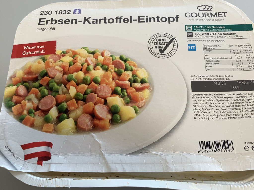Erbsen-Kartoffel-Eintopf von Kompe1 | Hochgeladen von: Kompe1 Erbsen-Kartoffel-Eintopf von Kompe1 | Hochgeladen von: Kompe1