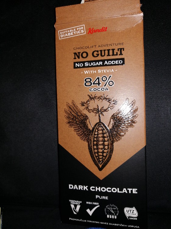 No guilt, 84 % dark chocolate pure von geroldwirdfit | Hochgeladen von: geroldwirdfit
