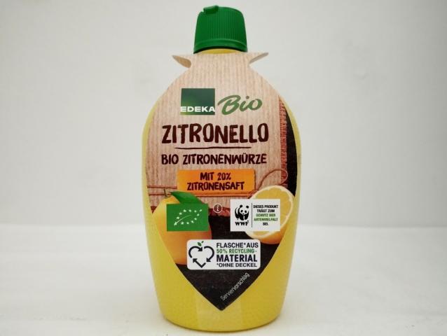 Zitronello - Bio Zitronenswürze: Mit 20% Zitronensaft | Hochgeladen von: micha66/Akens-Flaschenking