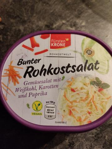 Bunter Rohkostsalat, Gemüsesalat mit Weißkohl, Karotten und Papr | Hochgeladen von: WenkeKühn