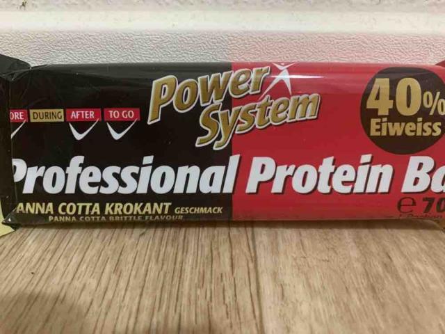 Professional Protein Bar, Panna Cotta Krokant von natbg72 | Hochgeladen von: natbg72