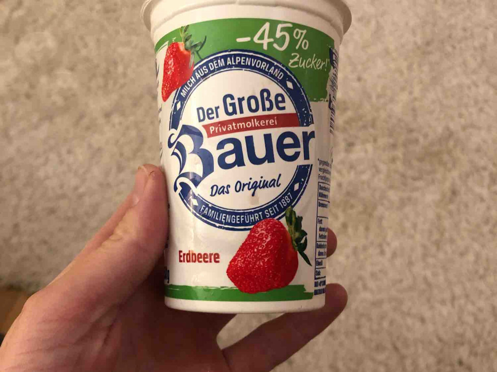 Der Große Bauer weniger Zucker, Erdbeere von Klammeraffe | Hochgeladen von: Klammeraffe