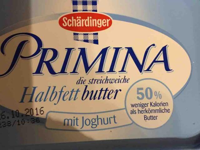 Primina Halbfettbutter, mit Joghurt von ing123fr | Hochgeladen von: ing123fr
