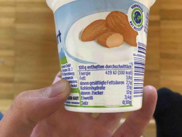 Almighurt, Nuss Genuss Mandel von Klammeraffe | Hochgeladen von: Klammeraffe