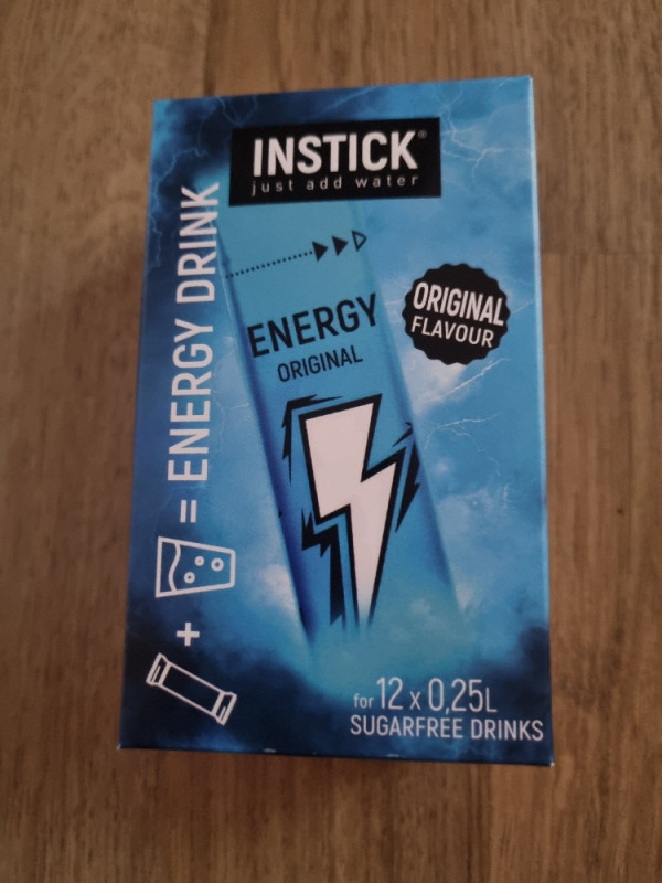 Instick Energy  Original, mit Wasser von SaraFenty90 | Hochgeladen von: SaraFenty90