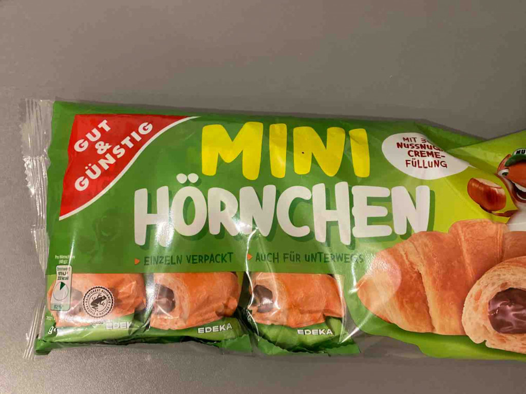 Mini Hörnchen, mit Nussnugat-Creme von ValentinHaupt | Hochgeladen von: ValentinHaupt