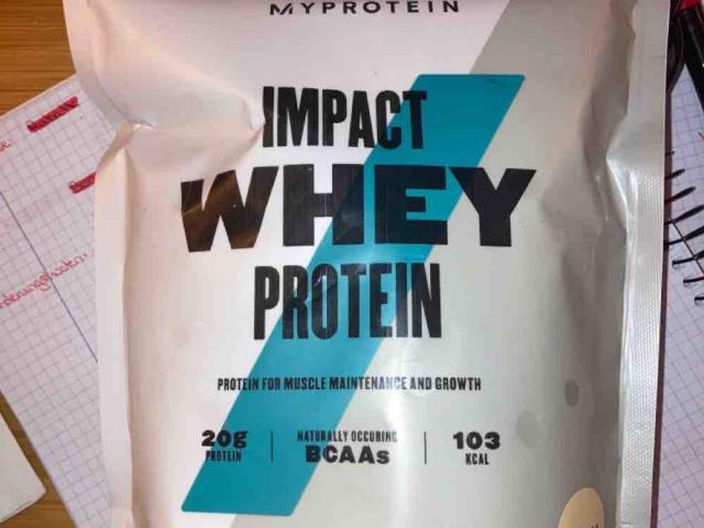 Impact Whey Protein Vanille by paulinakrebs | Hochgeladen von: paulinakrebs