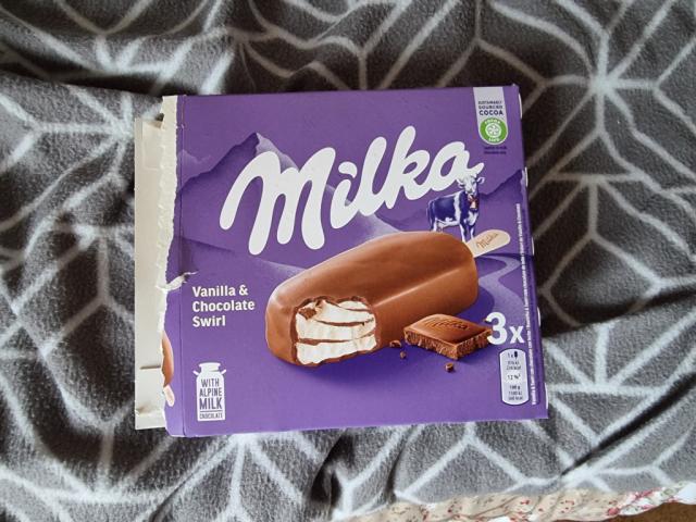 Milka Vanilla & Chocolate Swirl | Hochgeladen von: Anonyme