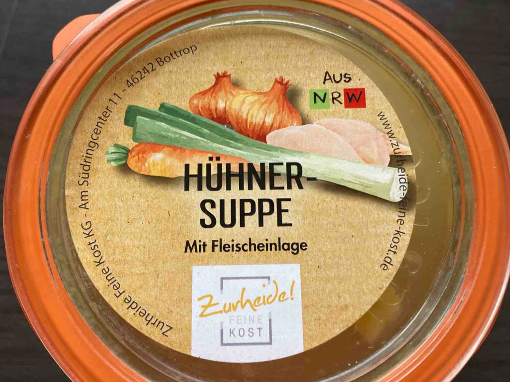 Hühner-Suppe, mit Fleischeinlage von Anni1982 | Hochgeladen von: Anni1982