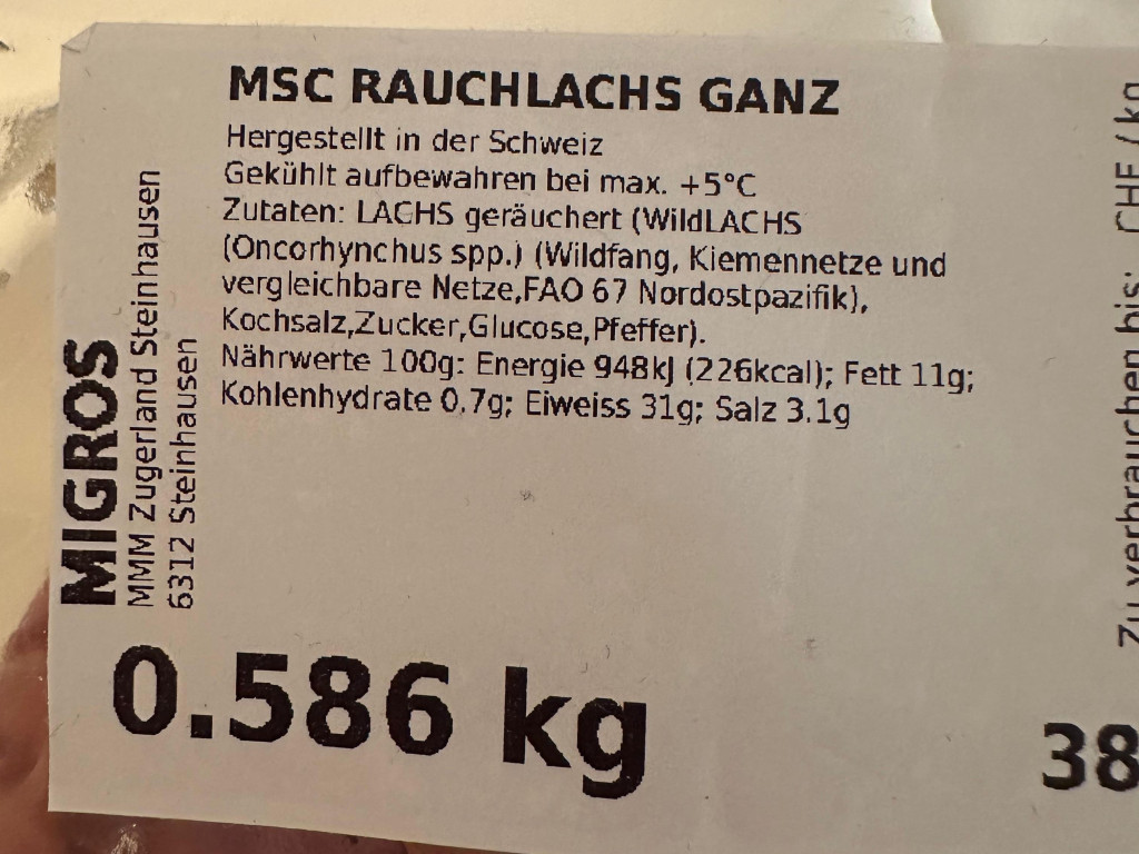 MSC Rauchlachs ganz von UnseriousCH | Hochgeladen von: UnseriousCH