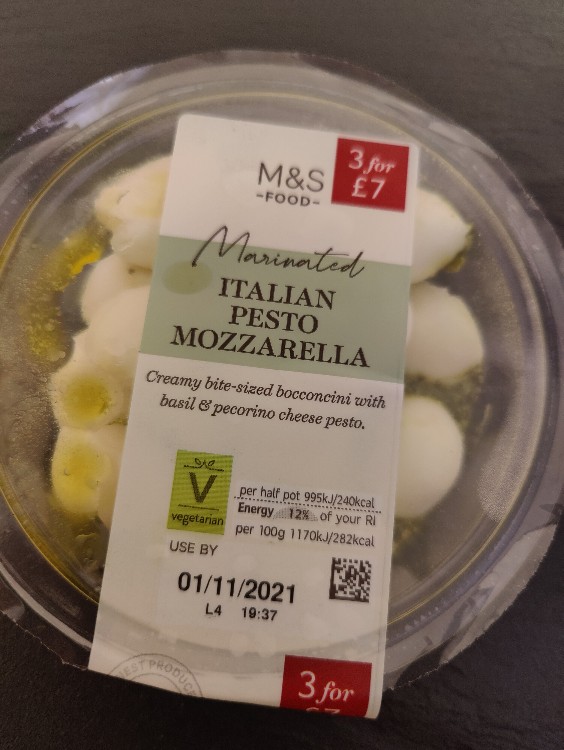 Italian Pesto Mozzarella, marinated von julia.anna.jakl | Hochgeladen von: julia.anna.jakl
