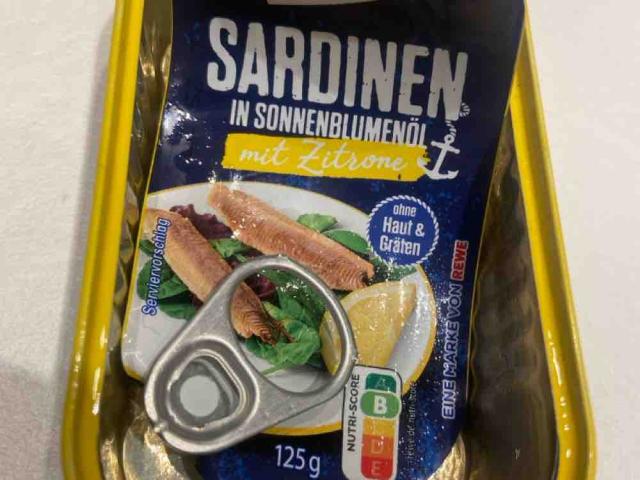 Sardinen in Sonnenblumenöl, mit Zitrone von jazzzzzman | Hochgeladen von: jazzzzzman