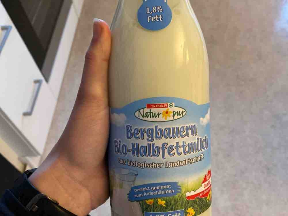 Bergbauern Bio-Halbfettmilch, 1,8 % Fett von jackyri94 | Hochgeladen von: jackyri94