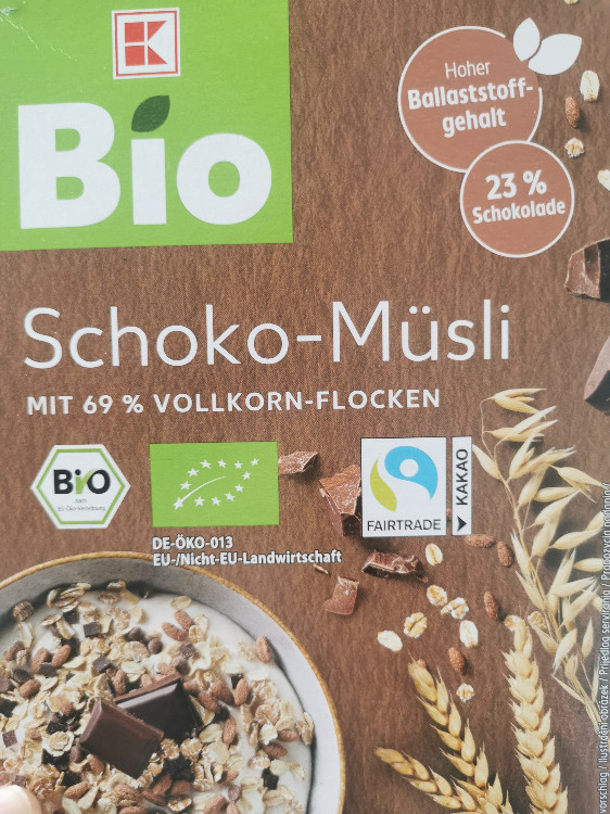 Schoko-Müsli, mit 69% Vollkorn-Flocken von hlzhs | Hochgeladen von: hlzhs