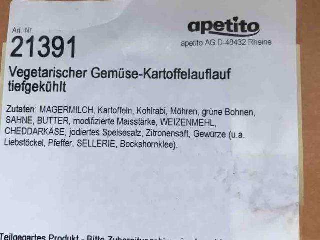 Vegetarischer Gemüse-Kartoffelauflauf, 21391 von Uwe60KA | Hochgeladen von: Uwe60KA