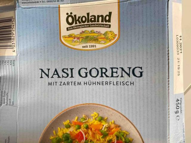 Nasi Goreng, Indonesische Reispfanne mit Hähnchenfleisch vo | Hochgeladen von: KerstinBraun
