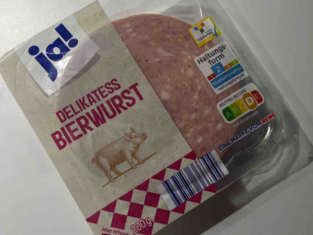 Ja ! Delikatess Bierwurst von Vaneskaa | Hochgeladen von: Vaneskaa