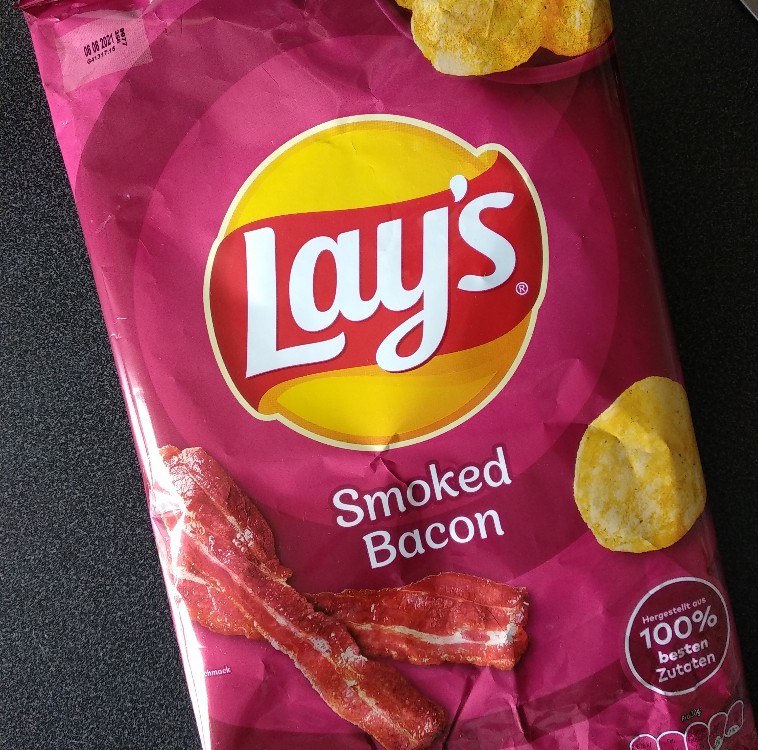 Lays Kartoffelchips Smoked Bacon, mit Rauchschinken-Geschmack v | Hochgeladen von: schokofan35
