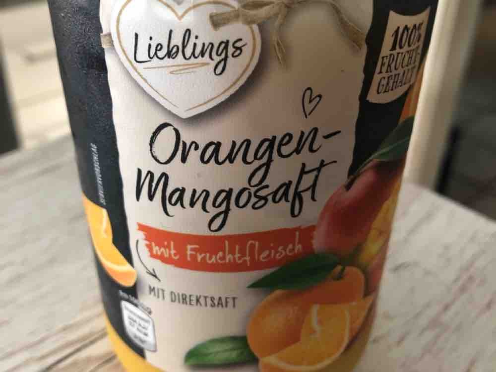 Orangen-Mangosaft, mit Fguchtfleisch von eeeooo | Hochgeladen von: eeeooo