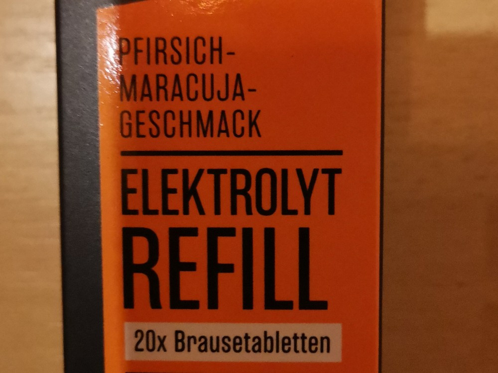 Elektrolyt Refill Brausetabletten, Pfirsich-Maracuja-Geschmack v | Hochgeladen von: NiiGhtZz