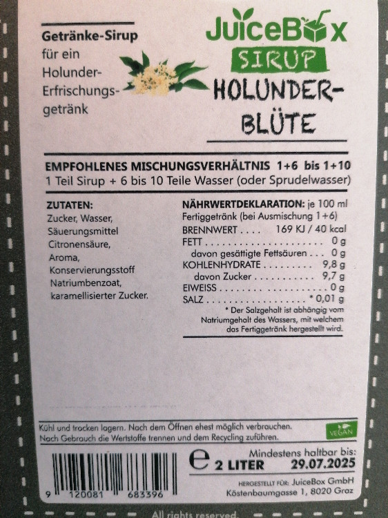 Sirup, Holunderblüten von petworld | Hochgeladen von: petworld