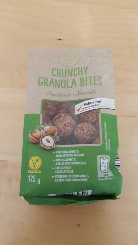 Crunchy Granola Bites, Haselnuss von Snoozy | Hochgeladen von: Snoozy