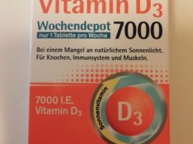 Vitamin D3 7000, Wochendepot | Hochgeladen von: nholtkoetter337