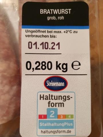 Bratwurst, grob von JanaEjtlw | Hochgeladen von: JanaEjtlw