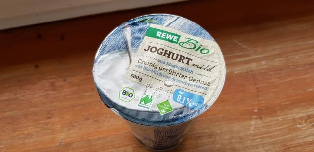 Rewe Bio Joghurt Mild 0,1 % | Hochgeladen von: Anonyme