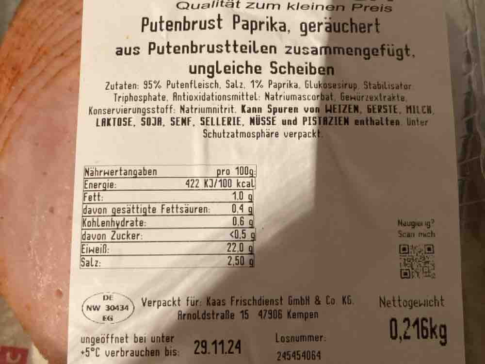 Putenbrust Paprika geräuchert von Tana87 | Hochgeladen von: Tana87