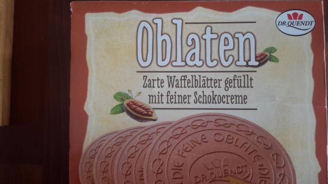 Oblaten mit Schokocreme | Hochgeladen von: subtrahine