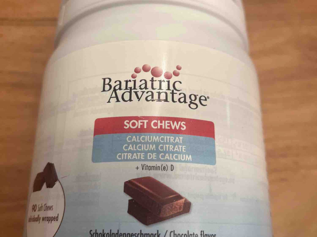 Soft Chews Schokoladengeschmack, Calciumcitrat + Vitamin D von H | Hochgeladen von: H2flO