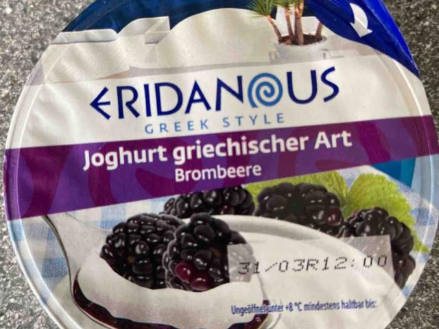 Joghurt nach griechischer art, Brombeere by artur12 | Hochgeladen von: artur12