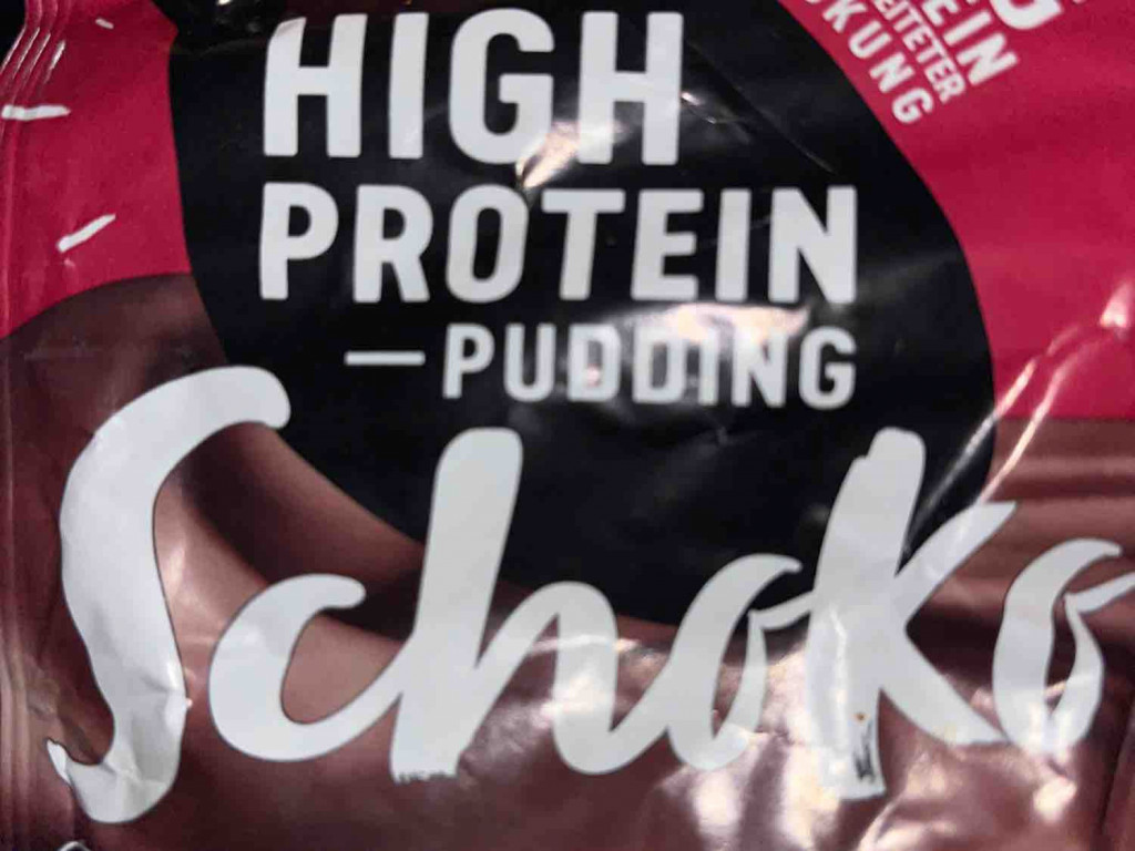 High Protein Pudding-Pulver Schoko, unzubereiteter Packungsinhal | Hochgeladen von: roebbli78